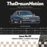 TheDrawnMotion-Mercedes Benz Edition #3 / Collector's Edition /Limited to 300 Copies