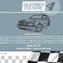 OldtimerCulture #4 | 100 Vehicles, 100 Charcoal Sketches | Limited to 300 Copies