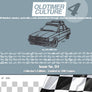 OldtimerCulture #4 | 100 Vehicles, 100 Charcoal Sketches | Limited to 300 Copies