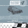 OldtimerCulture #4 | 100 Vehicles, 100 Charcoal Sketches | Limited to 300 Copies