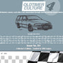 OldtimerCulture #4 | 100 Vehicles, 100 Charcoal Sketches | Limited to 300 Copies