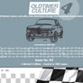 OldtimerCulture #4 | 100 Vehicles, 100 Charcoal Sketches | Limited to 300 Copies