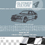 OldtimerCulture #4 | 100 Vehicles, 100 Charcoal Sketches | Limited to 300 Copies