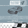 OldtimerCulture #4 | 100 Vehicles, 100 Charcoal Sketches | Limited to 300 Copies