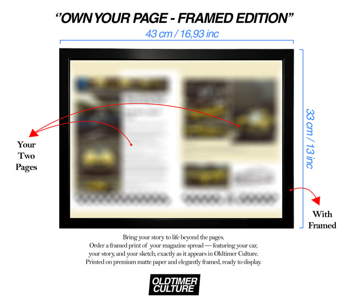 cama_supra's Camaro - Framed Magazine Page Prints Edition