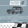 OldtimerCulture #4 | 100 Vehicles, 100 Charcoal Sketches | Limited to 300 Copies