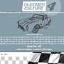 OldtimerCulture #4 | 100 Vehicles, 100 Charcoal Sketches | Limited to 300 Copies