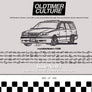 OldtimerCulture #3 | 100 Vehicles, 100 Charcoal Sketches | Limited to 300 Copies