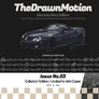 TheDrawnMotion-Mercedes Benz Edition #3 / Collector's Edition /Limited to 300 Copies