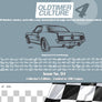 OldtimerCulture #4 | 100 Vehicles, 100 Charcoal Sketches | Limited to 300 Copies