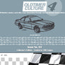 OldtimerCulture #4 | 100 Vehicles, 100 Charcoal Sketches | Limited to 300 Copies
