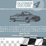 OldtimerCulture #4 | 100 Vehicles, 100 Charcoal Sketches | Limited to 300 Copies