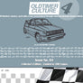 OldtimerCulture #4 | 100 Vehicles, 100 Charcoal Sketches | Limited to 300 Copies