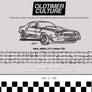 OldtimerCulture #3 | 100 Vehicles, 100 Charcoal Sketches | Limited to 300 Copies