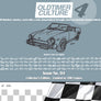 OldtimerCulture #4 | 100 Vehicles, 100 Charcoal Sketches | Limited to 300 Copies
