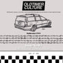 OldtimerCulture #3 | 100 Vehicles, 100 Charcoal Sketches | Limited to 300 Copies