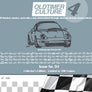 OldtimerCulture #4 | 100 Vehicles, 100 Charcoal Sketches | Limited to 300 Copies