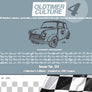 OldtimerCulture #4 | 100 Vehicles, 100 Charcoal Sketches | Limited to 300 Copies