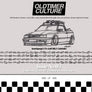 OldtimerCulture #3 | 100 Vehicles, 100 Charcoal Sketches | Limited to 300 Copies