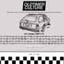OldtimerCulture #3 | 100 Vehicles, 100 Charcoal Sketches | Limited to 300 Copies