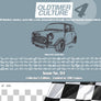 OldtimerCulture #4 | 100 Vehicles, 100 Charcoal Sketches | Limited to 300 Copies