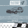 OldtimerCulture #4 | 100 Vehicles, 100 Charcoal Sketches | Limited to 300 Copies
