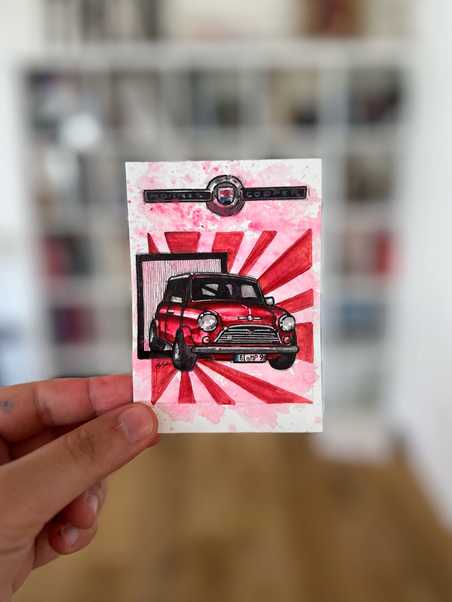 BESPOKE Handmade ARTWORK For Your Car (A7 size)