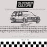 OldtimerCulture #3 | 100 Vehicles, 100 Charcoal Sketches | Limited to 300 Copies