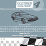 OldtimerCulture #4 | 100 Vehicles, 100 Charcoal Sketches | Limited to 300 Copies