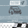 OldtimerCulture #4 | 100 Vehicles, 100 Charcoal Sketches | Limited to 300 Copies