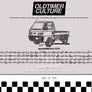 OldtimerCulture #3 | 100 Vehicles, 100 Charcoal Sketches | Limited to 300 Copies