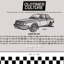 OldtimerCulture #3 | 100 Vehicles, 100 Charcoal Sketches | Limited to 300 Copies