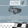 OldtimerCulture #4 | 100 Vehicles, 100 Charcoal Sketches | Limited to 300 Copies