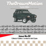 TheDrawnMotion-Toyota Edition #2 / Collector's Edition /Limited to 300 Copies