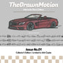 TheDrawnMotion-Mercedes Benz Edition / Collector's Edition /Limited to 300 Copies