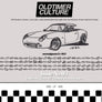 OldtimerCulture #3 | 100 Vehicles, 100 Charcoal Sketches | Limited to 300 Copies
