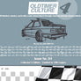 OldtimerCulture #4 | 100 Vehicles, 100 Charcoal Sketches | Limited to 300 Copies