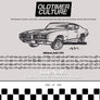 OldtimerCulture #3 | 100 Vehicles, 100 Charcoal Sketches | Limited to 300 Copies
