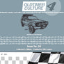 OldtimerCulture #4 | 100 Vehicles, 100 Charcoal Sketches | Limited to 300 Copies