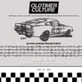 OldtimerCulture #3 | 100 Vehicles, 100 Charcoal Sketches | Limited to 300 Copies