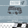 OldtimerCulture #4 | 100 Vehicles, 100 Charcoal Sketches | Limited to 300 Copies