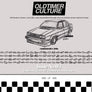 OldtimerCulture #3 | 100 Vehicles, 100 Charcoal Sketches | Limited to 300 Copies