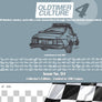 OldtimerCulture #4 | 100 Vehicles, 100 Charcoal Sketches | Limited to 300 Copies