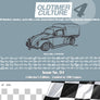 OldtimerCulture #4 | 100 Vehicles, 100 Charcoal Sketches | Limited to 300 Copies