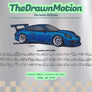 TheDrawnMotion-Porsche Edition / Collector's Edition /Limited to 100 Copies