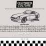 OldtimerCulture #3 | 100 Vehicles, 100 Charcoal Sketches | Limited to 300 Copies