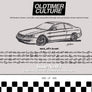 OldtimerCulture #3 | 100 Vehicles, 100 Charcoal Sketches | Limited to 300 Copies