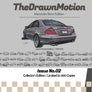 TheDrawnMotion-Mercedes Benz Edition #2/ Collector's Edition /Limited to 300 Copies