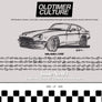 OldtimerCulture #3 | 100 Vehicles, 100 Charcoal Sketches | Limited to 300 Copies