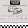 OldtimerCulture #3 | 100 Vehicles, 100 Charcoal Sketches | Limited to 300 Copies